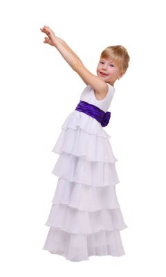 Платье "Нежнее нежного" — нарядные детские платья для девочек | Интернет-магазин платьев для девочек «12 кг Счастья»