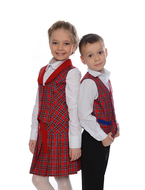 Школьная форма "Детки в клетку" для мальчика — нарядные детские платья для девочек | Интернет-магазин платьев для девочек «12 кг Счастья»