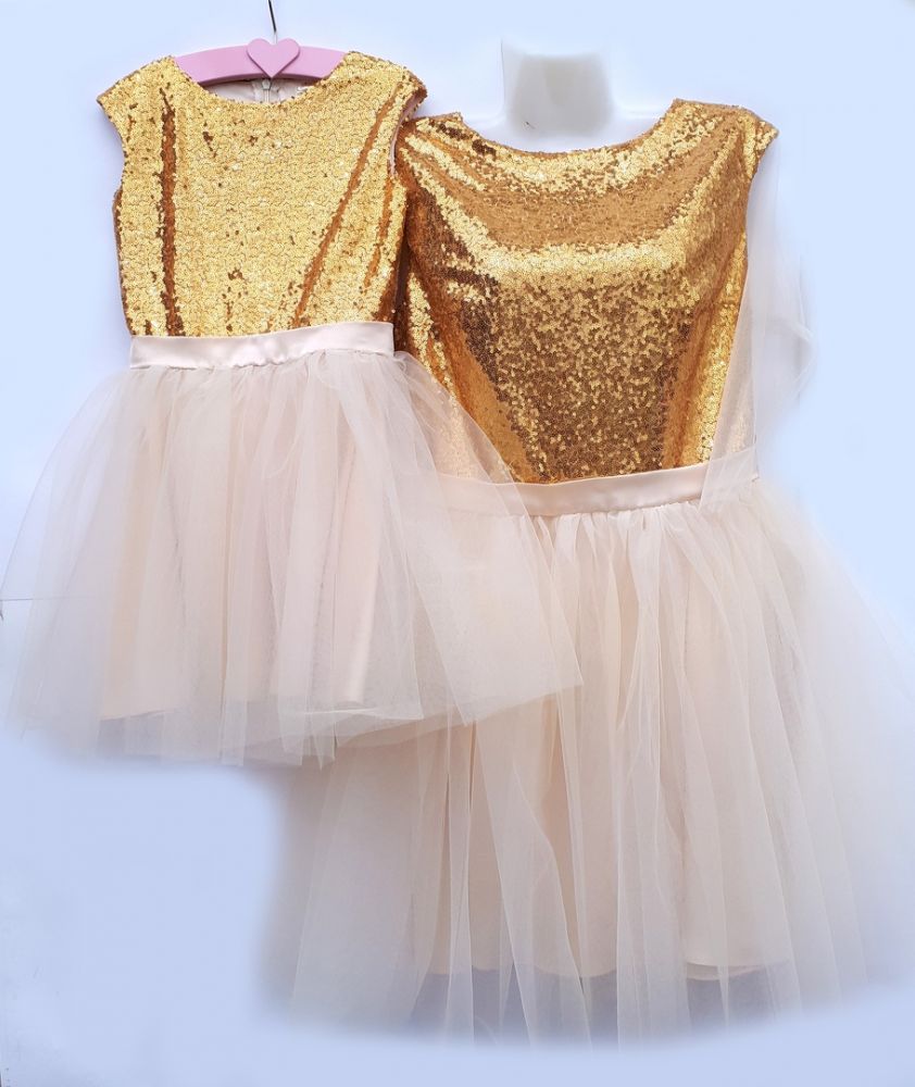 Платья для мамы и дочки "Гламур", комплект
