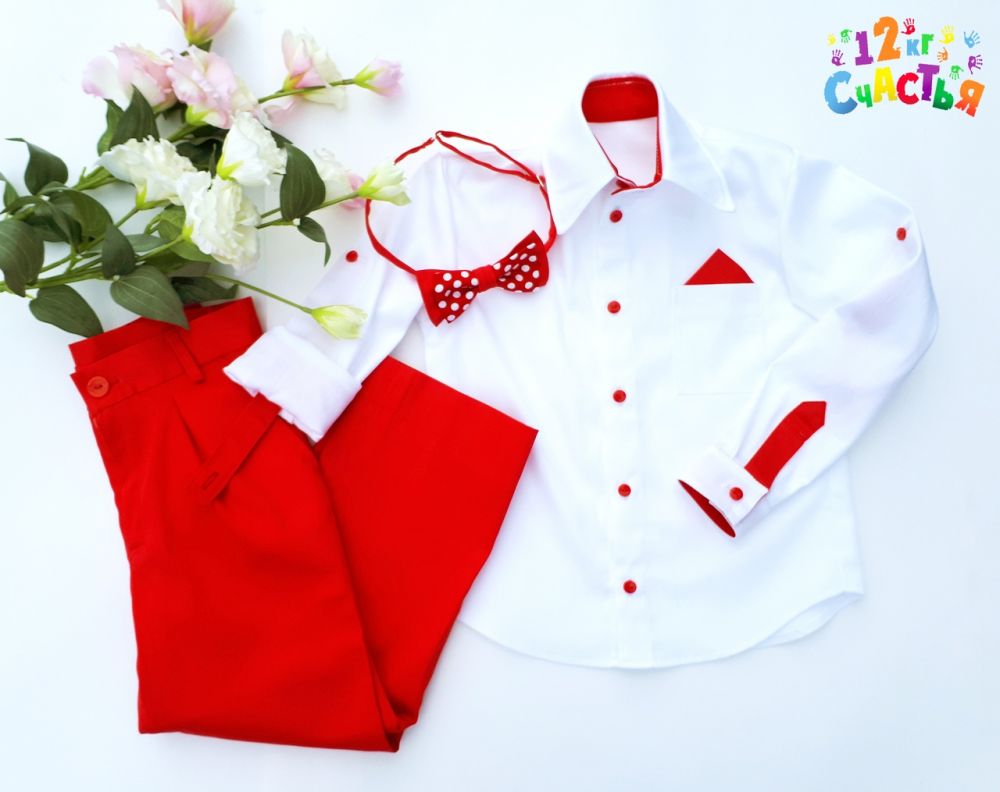 Платье для мамы и дочки "Стиляги (точки на красном)"