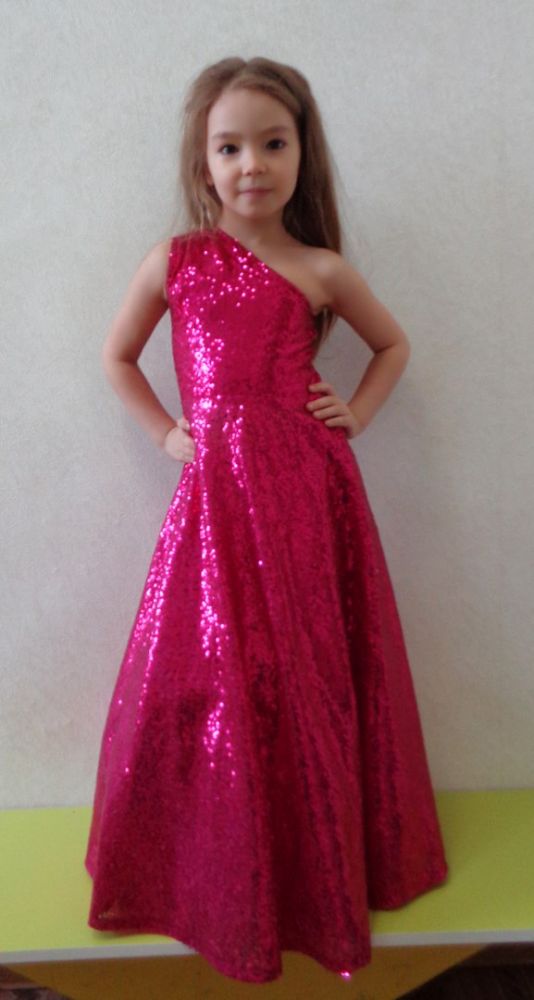 Платье для девочки "Звезда" — нарядные детские платья для девочек | Интернет-магазин платьев для девочек «12 кг Счастья»