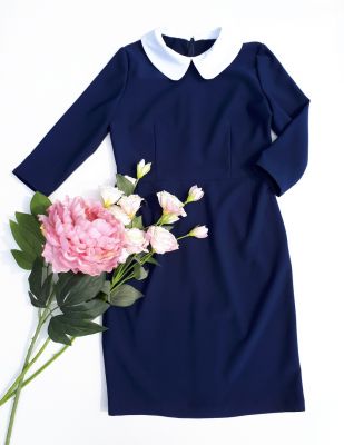 Школьное платье "Малика" — нарядные детские платья для девочек | Интернет-магазин платьев для девочек «12 кг Счастья»