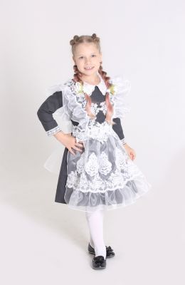 Школьная форма "Люкс" — нарядные детские платья для девочек | Интернет-магазин платьев для девочек «12 кг Счастья»